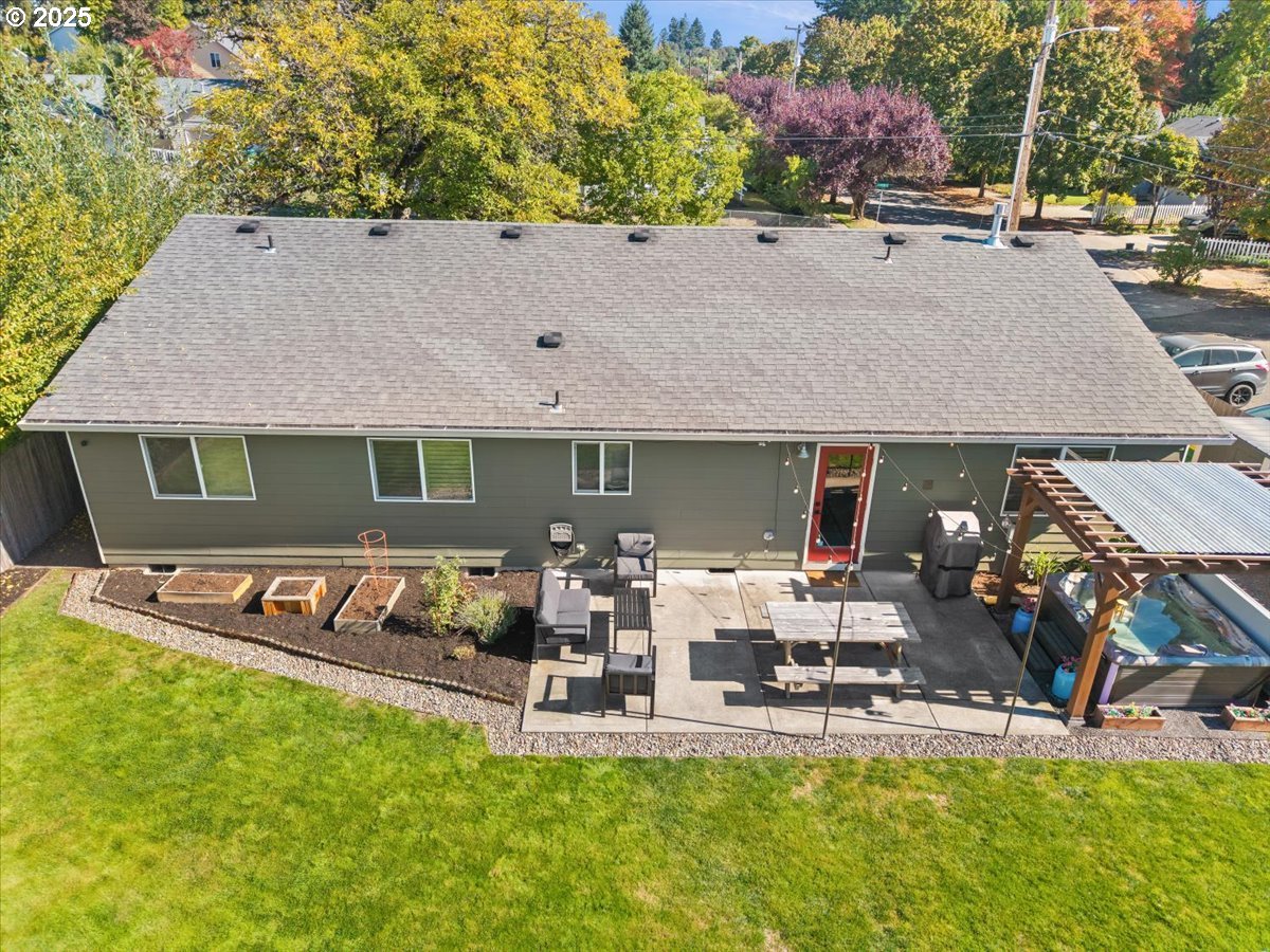 2108 B Street Forest Grove, OR 97116 - Photo 28 of 36 a view of a house with swimming pool and sitting area