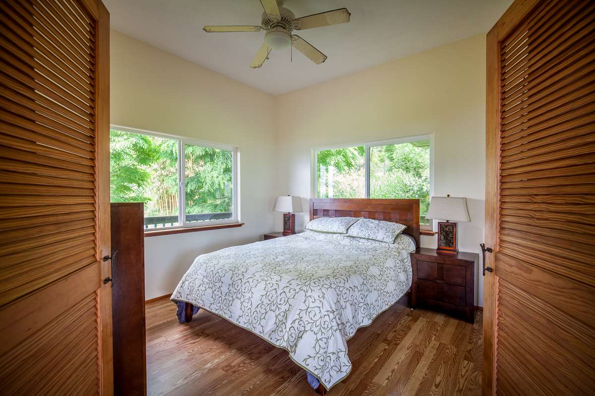 750 Kapia Road, Unit 36 Hana, HI 96713 - Photo 19 of 29 a bedroom with a bed and window