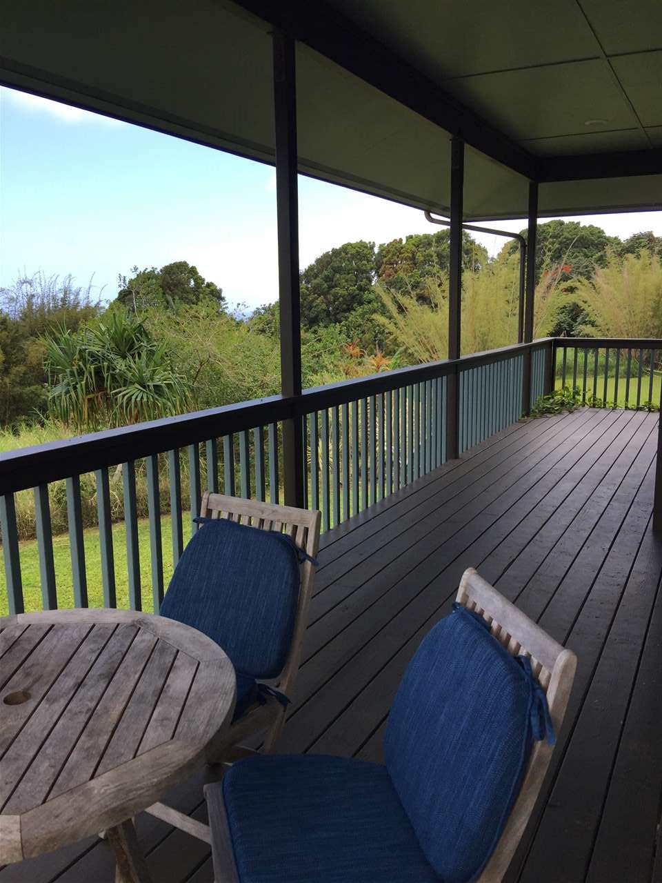 750 Kapia Road, Unit 36 Hana, HI 96713 - Photo 6 of 29 a view of balcony with wooden floor