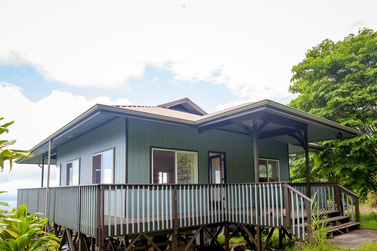 750 Kapia Road, Unit 36 Hana, HI 96713 - Photo 9 of 29 a front view of house yard and deck