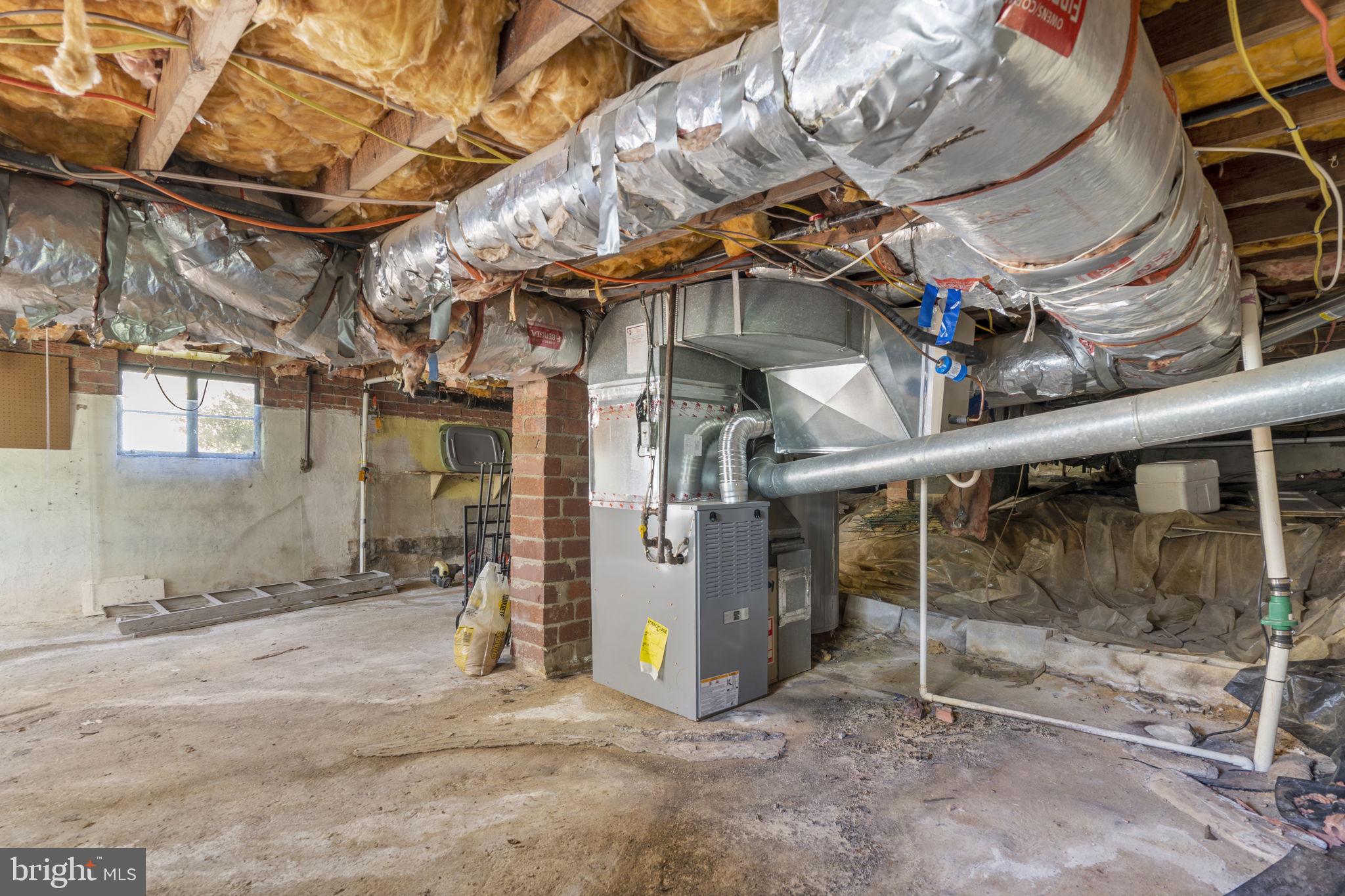 7005 Grove Road Alexandria, VA 22306 - Photo 67 of 81 Cellar Space Unfinished