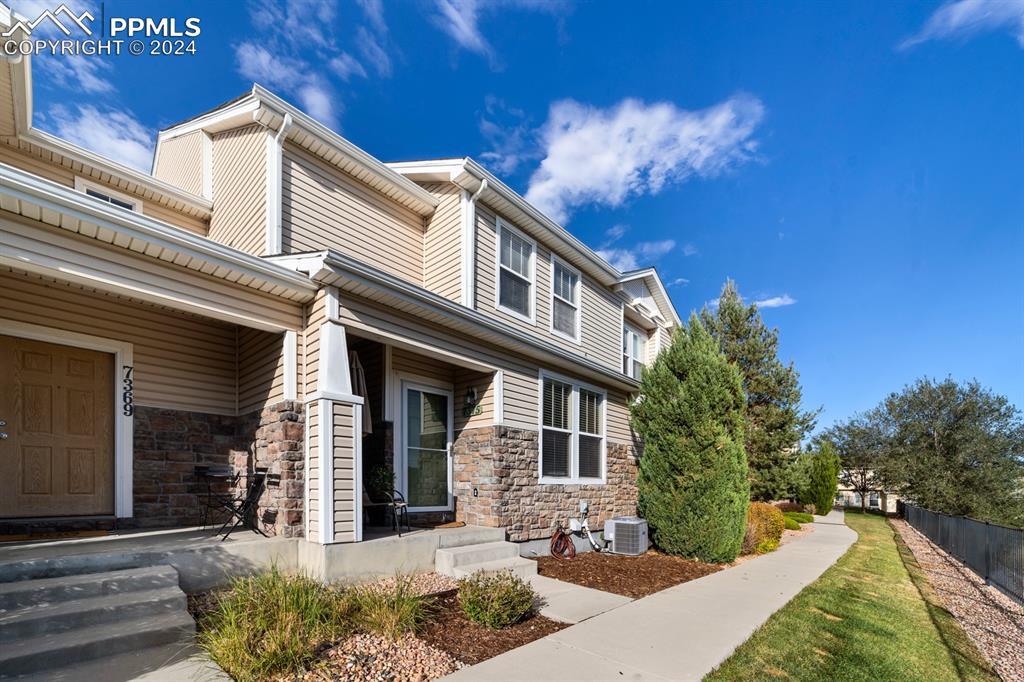 7375 Sandy Springs Point Fountain, CO 80817 - Photo 27 of 31 a front view of a house