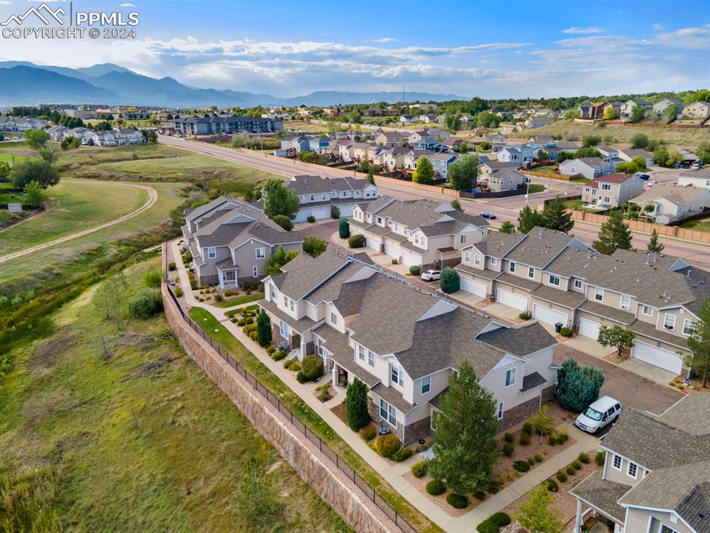 7375 Sandy Springs Point Fountain, CO 80817 - Photo 4 of 31 an aerial view of residential houses with outdoor space