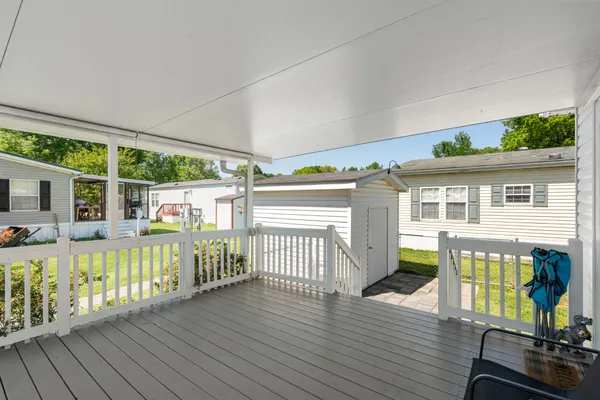 a view of deck with patio