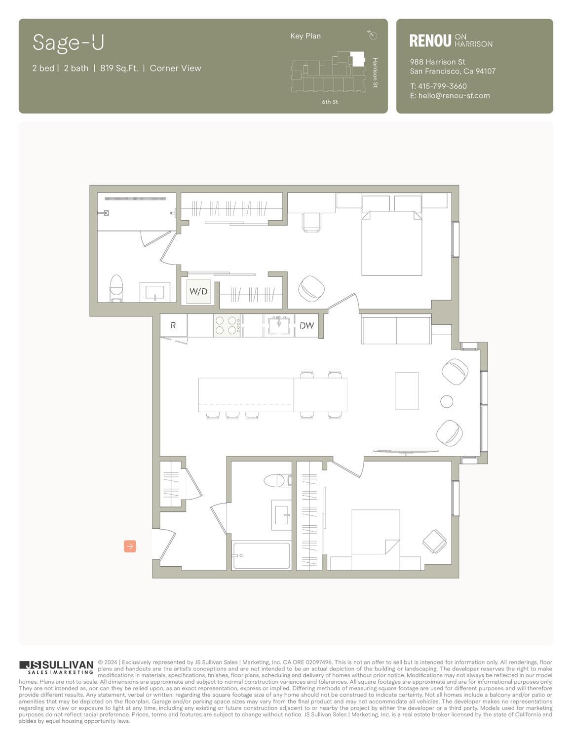 988 Harrison Street, Unit HL4 San Francisco, CA 94107 - Photo 4 of 10 unknown