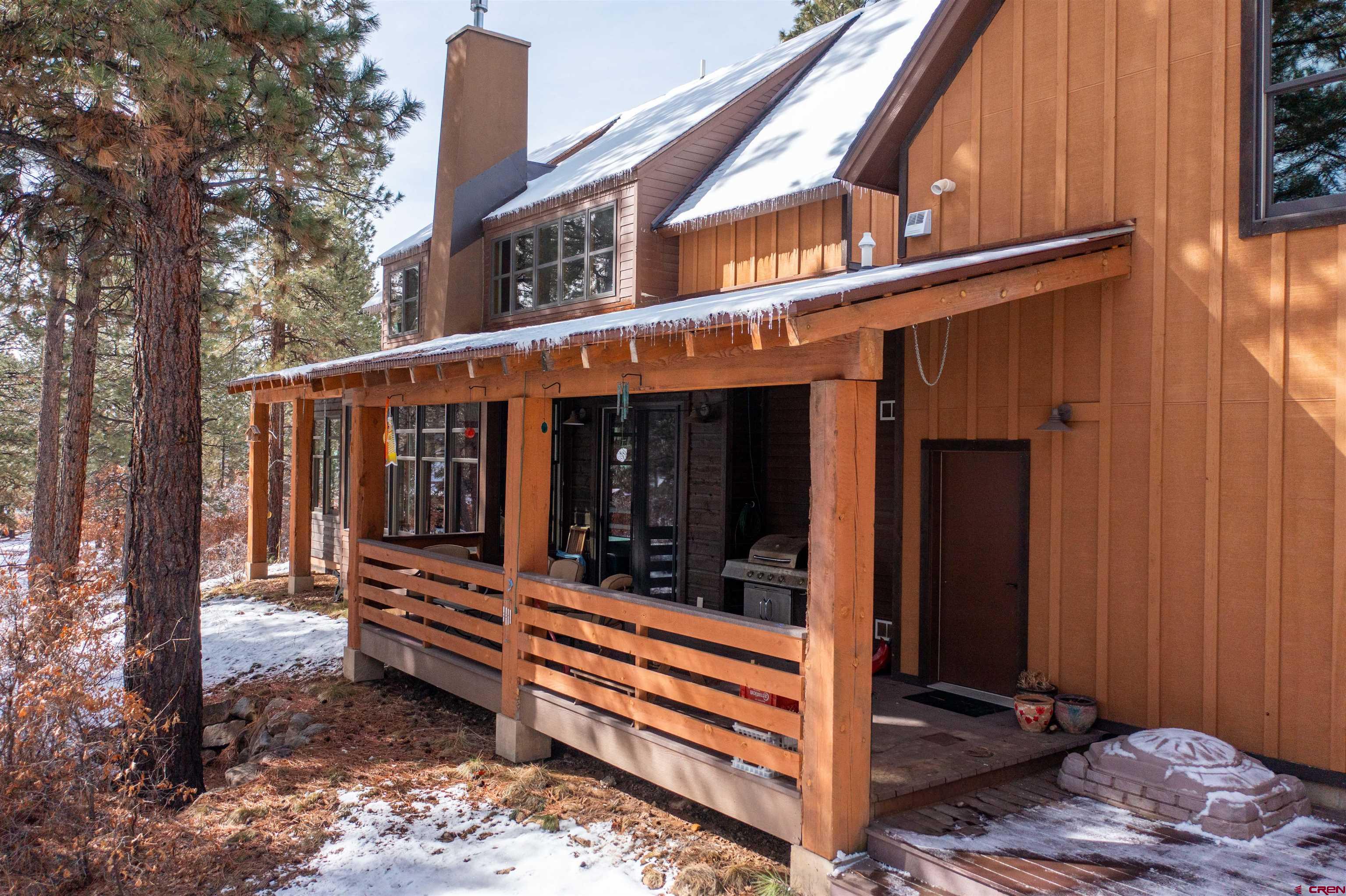 25 Red Table Court Durango, CO 81301 - Photo 28 of 34 a view of outdoor space with deck and furniture