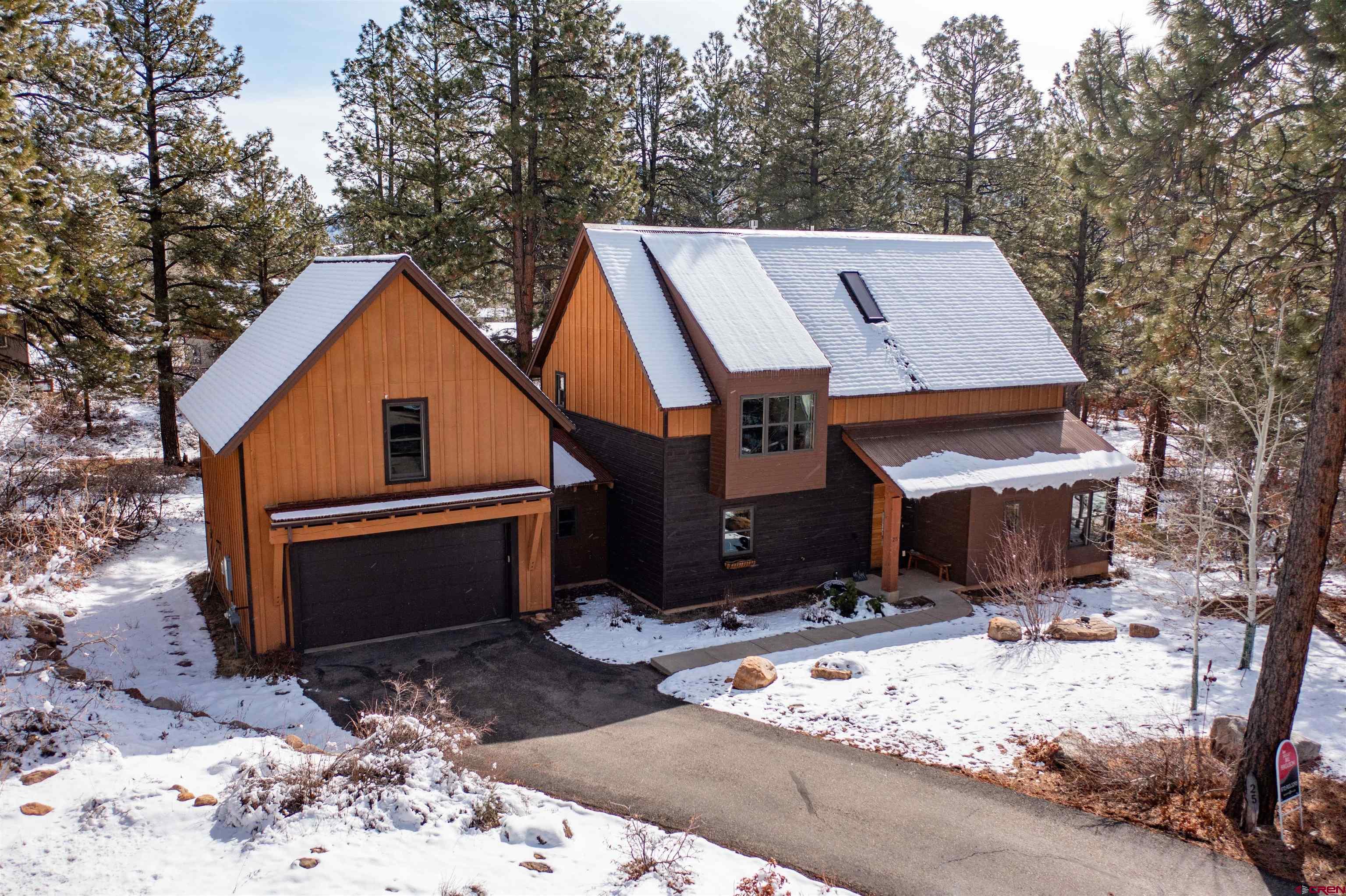 25 Red Table Court Durango, CO 81301 - Photo 33 of 34 a view of a house with snow on the road