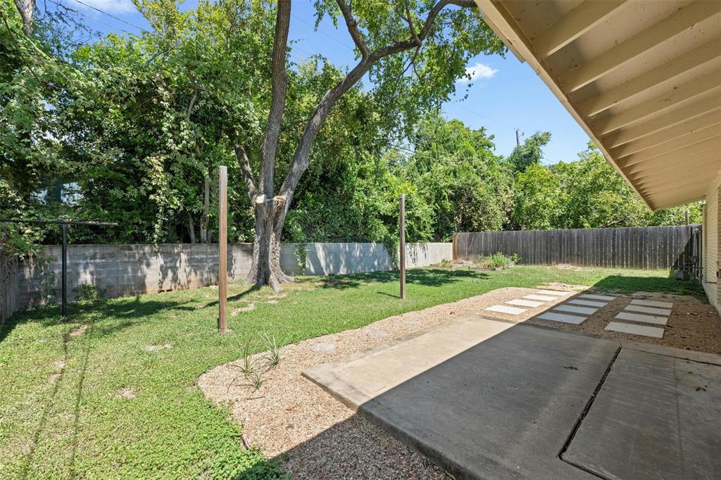 4610 South 1st Street Austin, TX 78745 - Photo 19 of 23 View of yard with a patio area