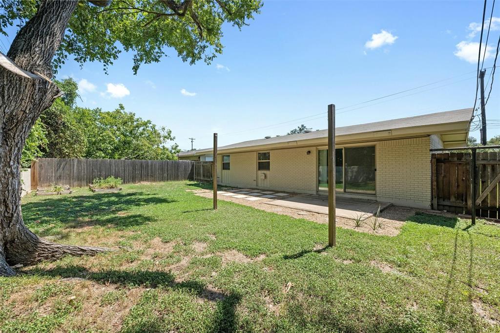 4610 South 1st Street Austin, TX 78745 - Photo 20 of 23 View of yard with a patio area