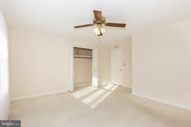 a view of empty room