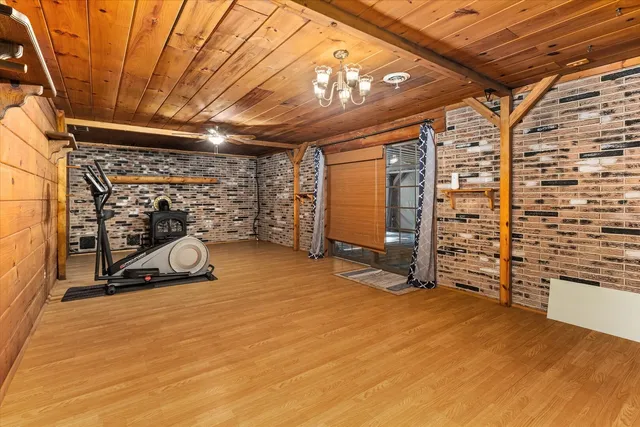 a view of a backyard of the house