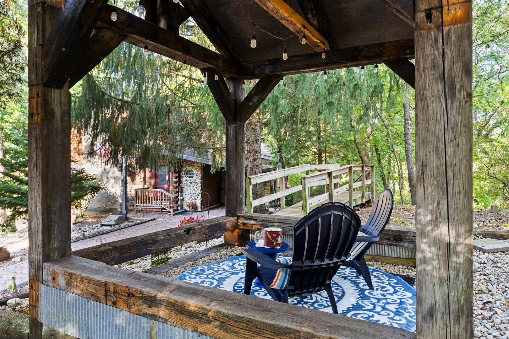 910 Durant Street Oglesby, IL 61348 - Photo 48 of 52 a view of a two chairs in the deck