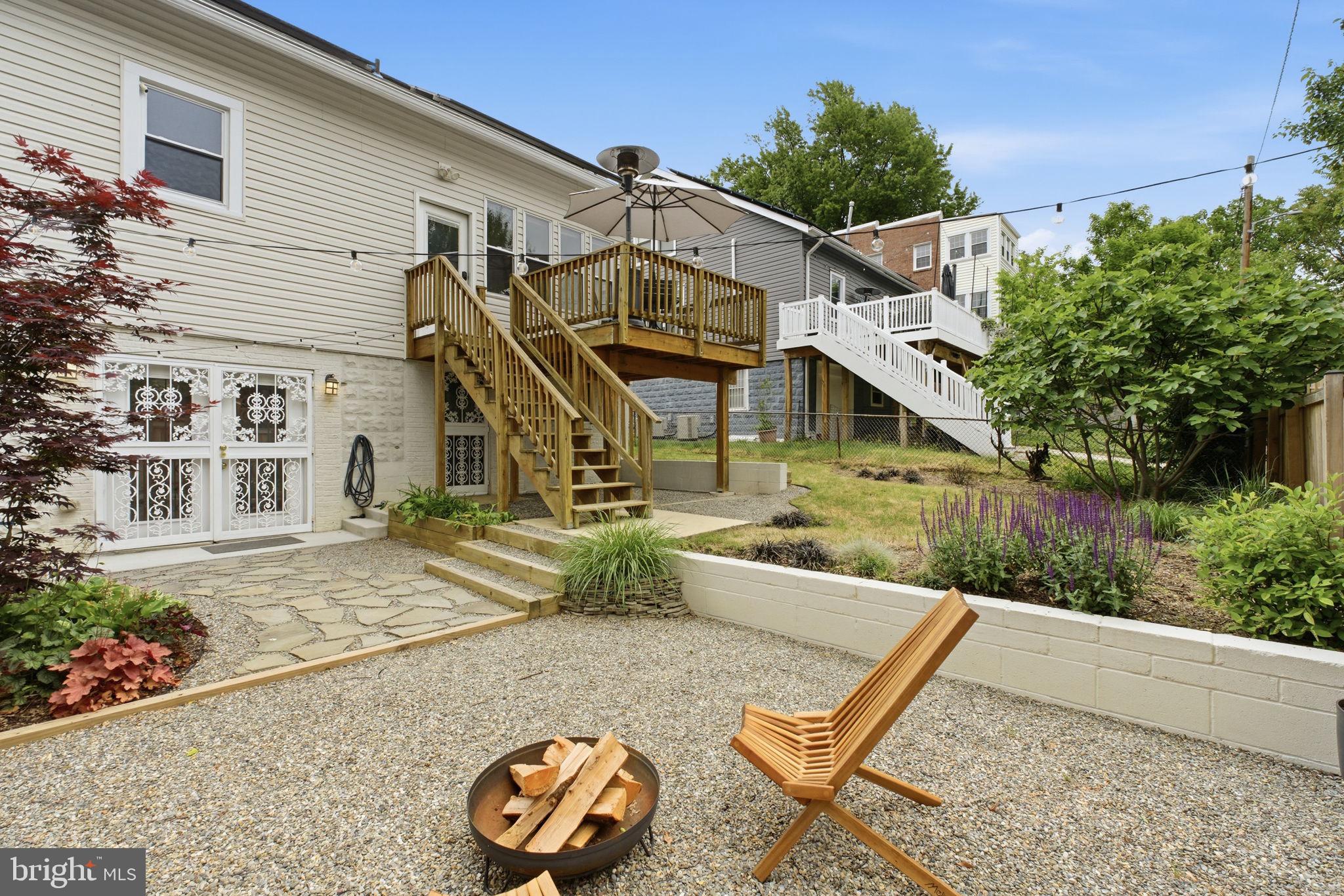 2211 R Street Southeast Washington, DC 20020 - Photo 46 of 47 Patio and Fire Pit