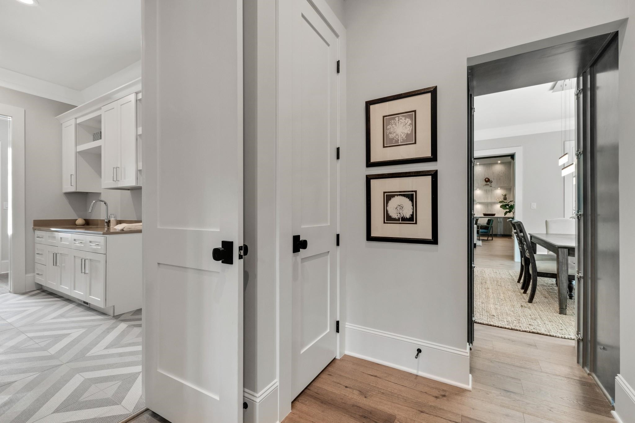 1641 Estate Valley Lane Raleigh, NC 27613 - Photo 19 of 48 View From Scullery into Laundry Room