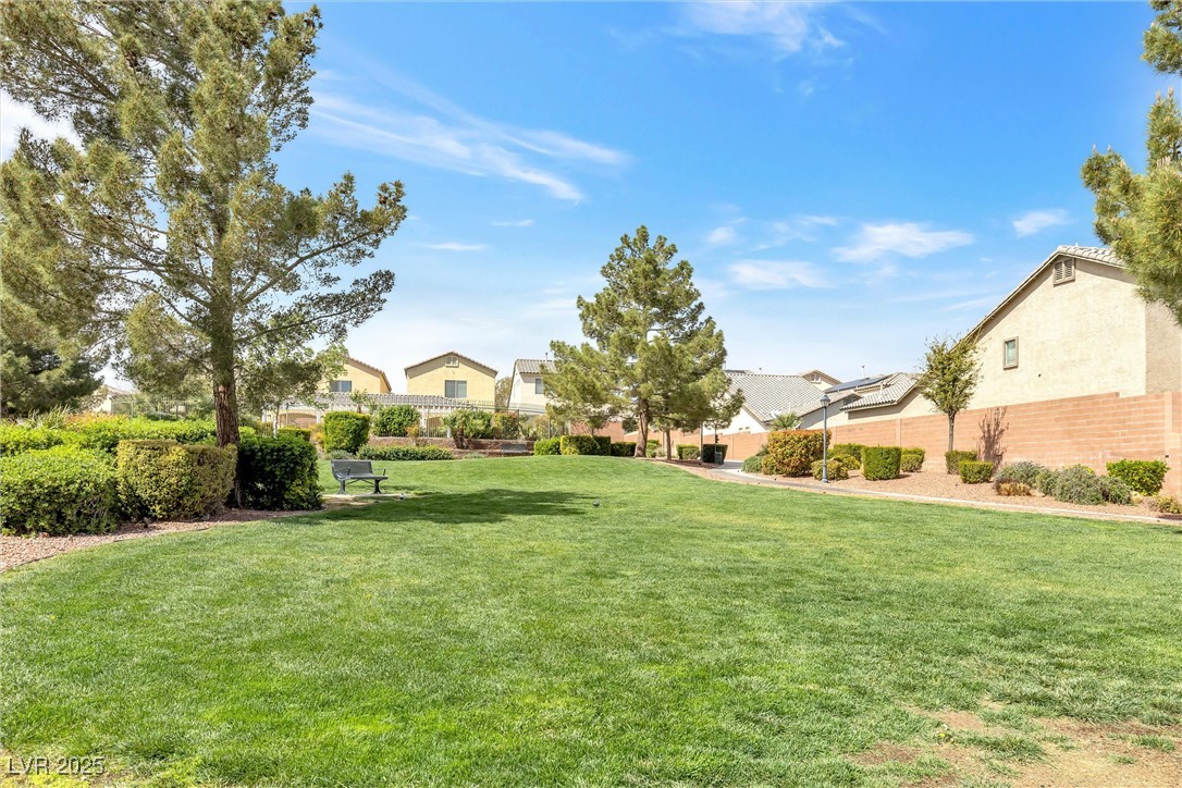 9617 Sharp Horn Court Las Vegas, NV 89149 - Photo 27 of 27 View of yard with fence and a residential view