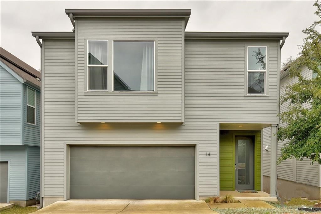a view of a house with entrance door