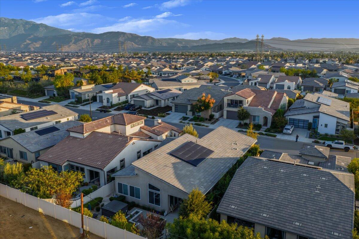 1514 Overpark Lane Beaumont, CA 92223 - Photo 46 of 76 an aerial view of residential houses with outdoor space