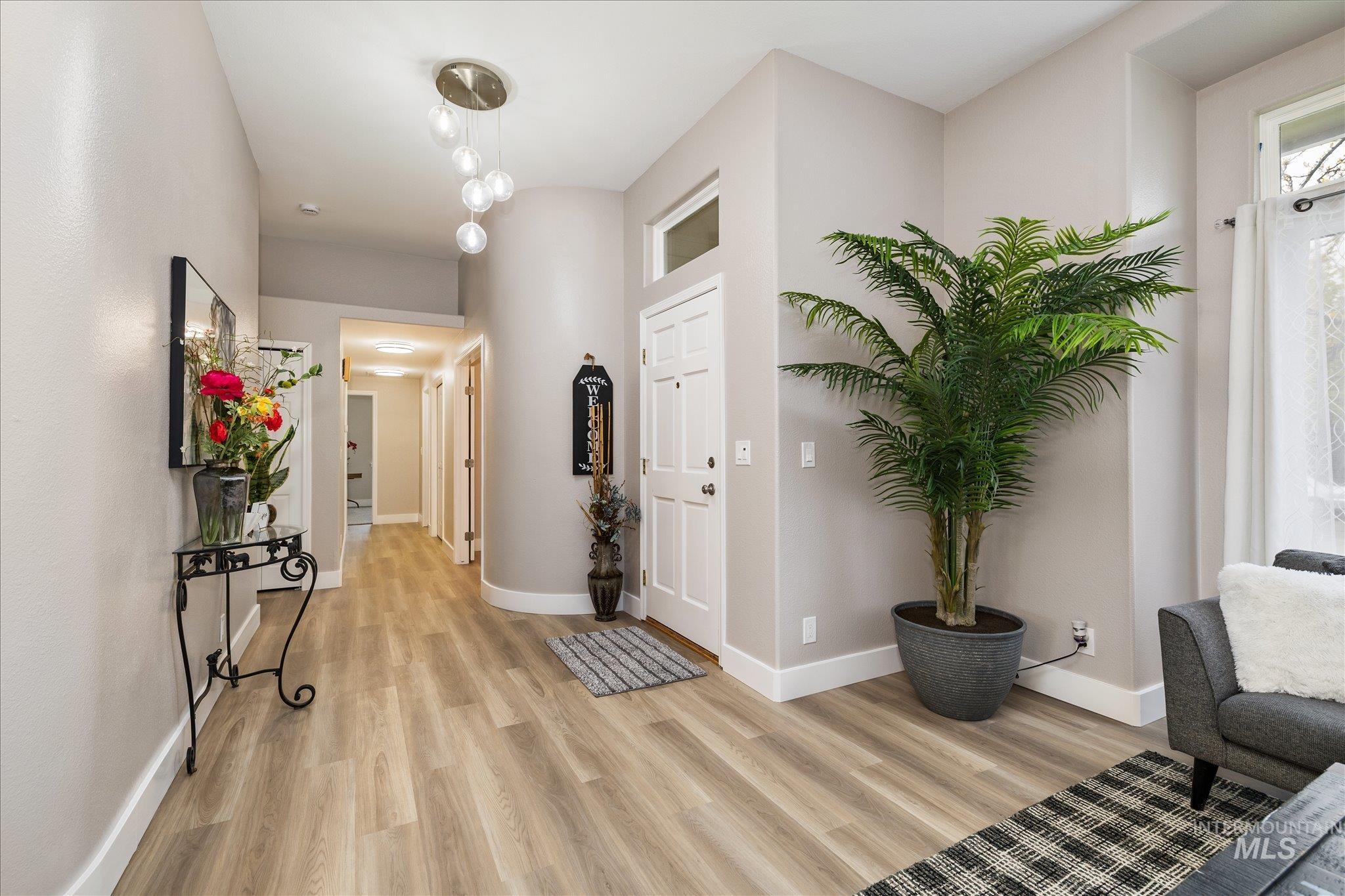 2250 North Amethyst Avenue Meridian, ID 83646 - Photo 5 of 50 Foyer featuring light wood finished floors