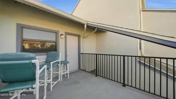 a view of front door
