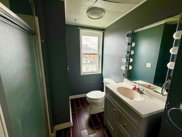 668 1/2 Addison Street Washington, PA 15301 - Photo 5 of 10 a bathroom with a sink a toilet and mirror
