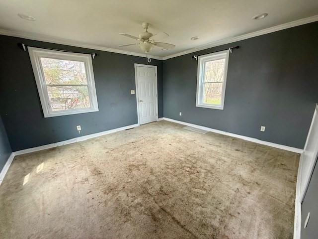 668 1/2 Addison Street Washington, PA 15301 - Photo 7 of 10 a view of empty room with window
