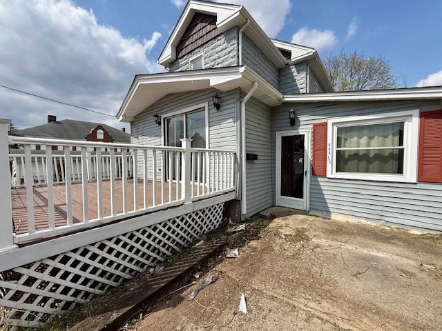 668 1/2 Addison Street Washington, PA 15301 - Photo 9 of 10 a view of a house with wooden fence