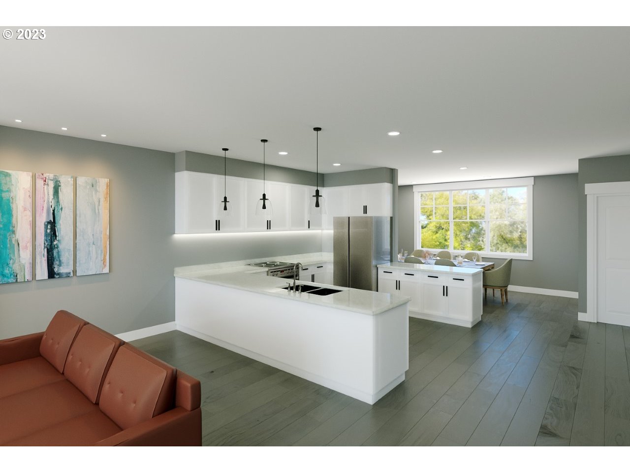976 4th Avenue, Unit 5 Hammond, OR 97121 - Photo 5 of 13 a living room with furniture and a large window