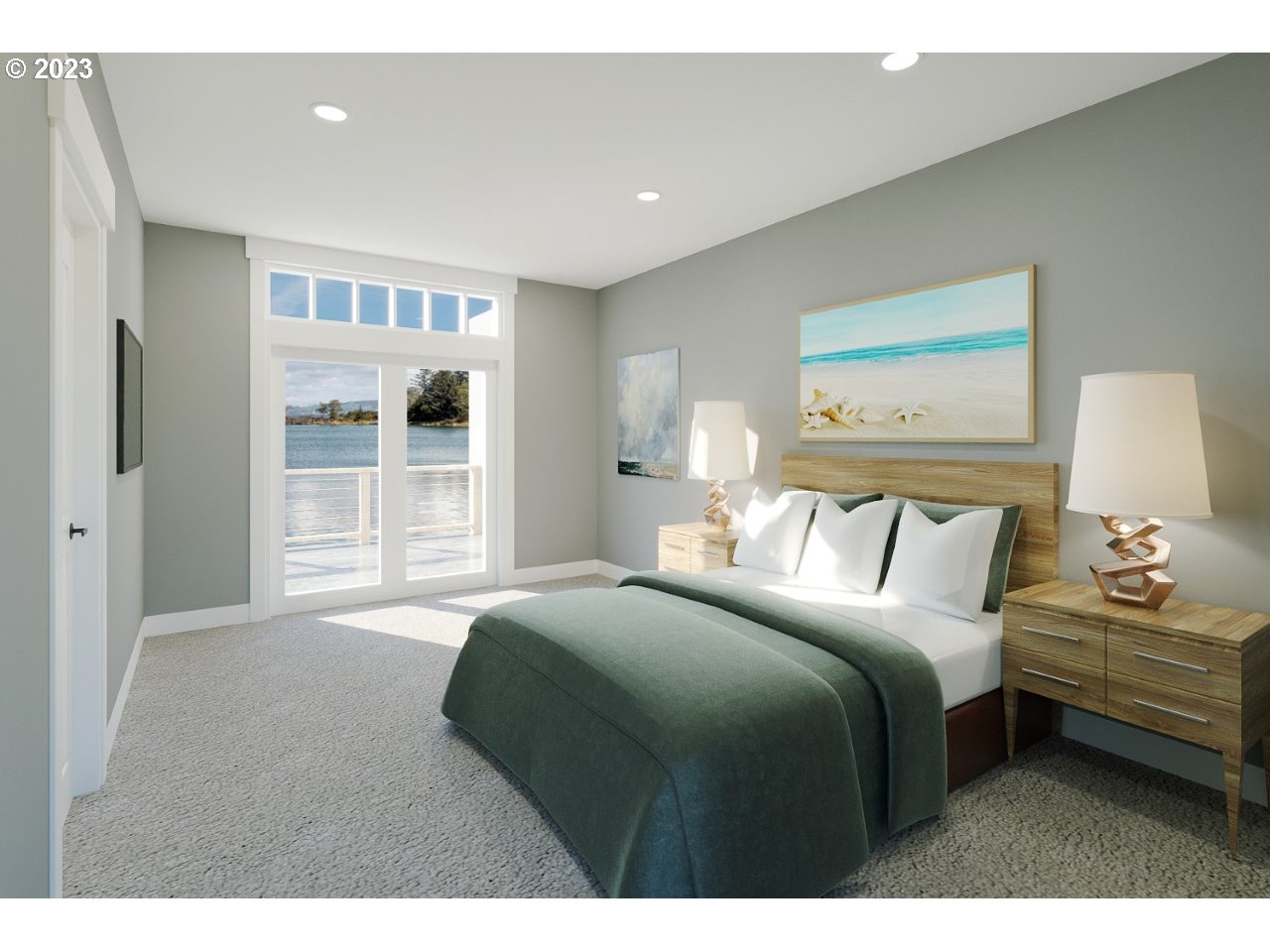 976 4th Avenue, Unit 5 Hammond, OR 97121 - Photo 6 of 13 a bedroom with bed and window