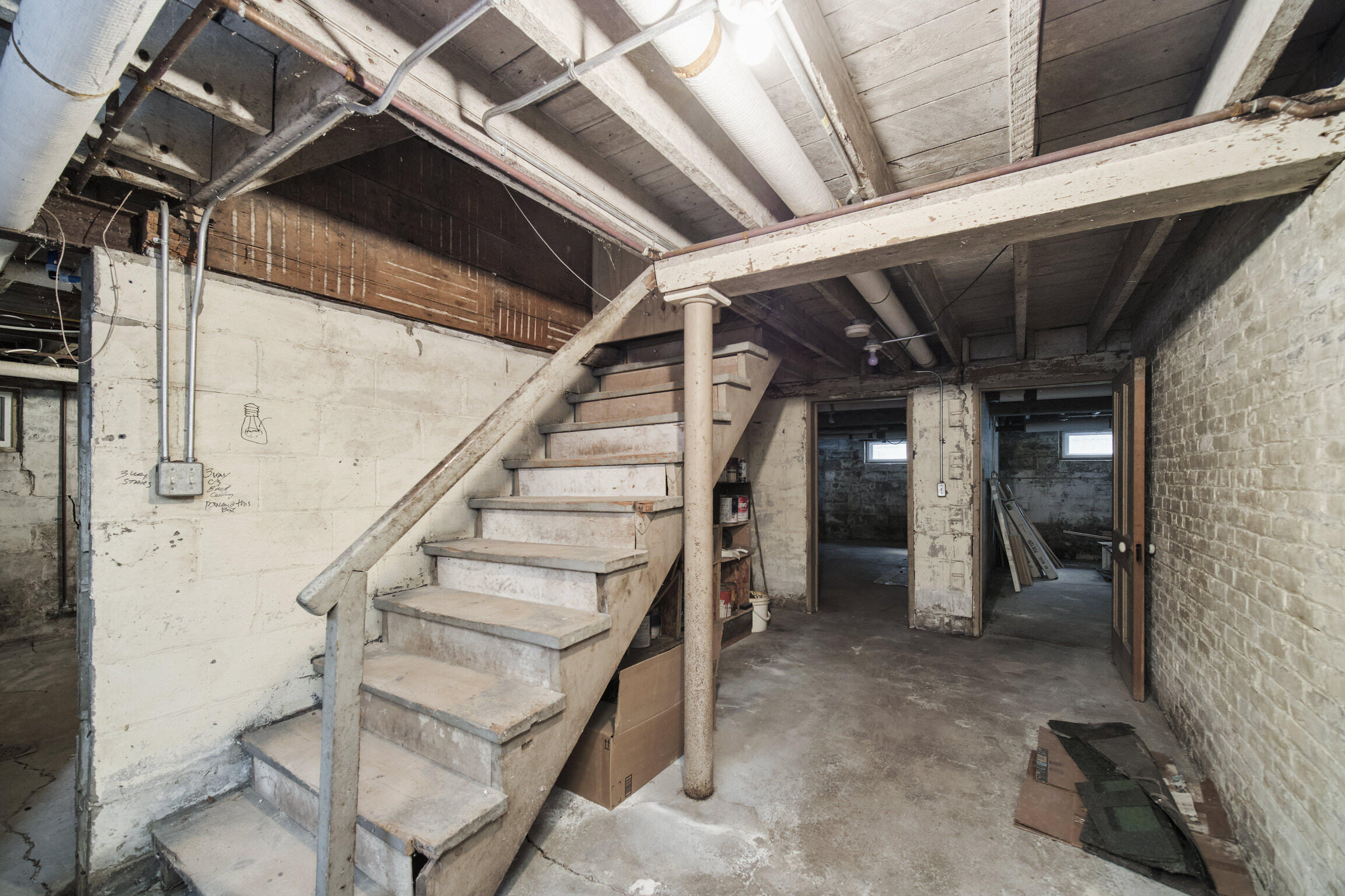 361 2nd Street Manistee, MI 49660 - Photo 92 of 104 Interior Stairs to Basement