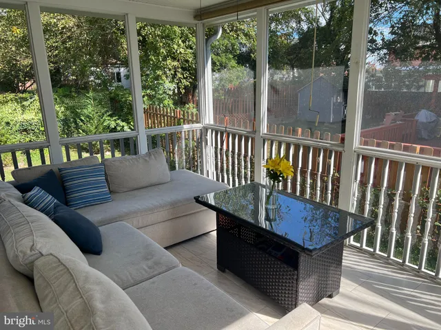 a view of a two chairs in the deck