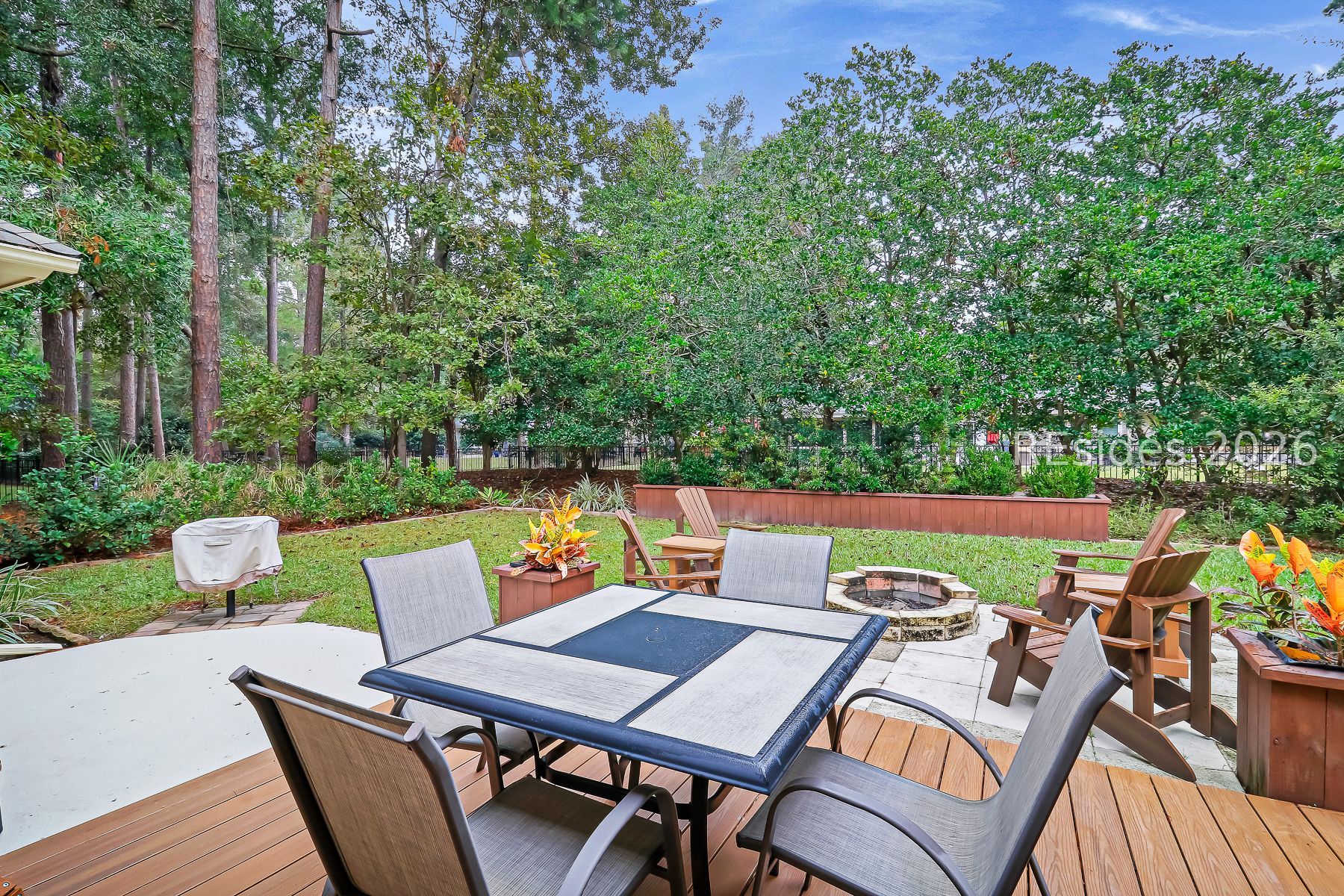 3 Crabtree Lane Bluffton, SC 29910 - Photo 38 of 56 This backyard is a true delight.