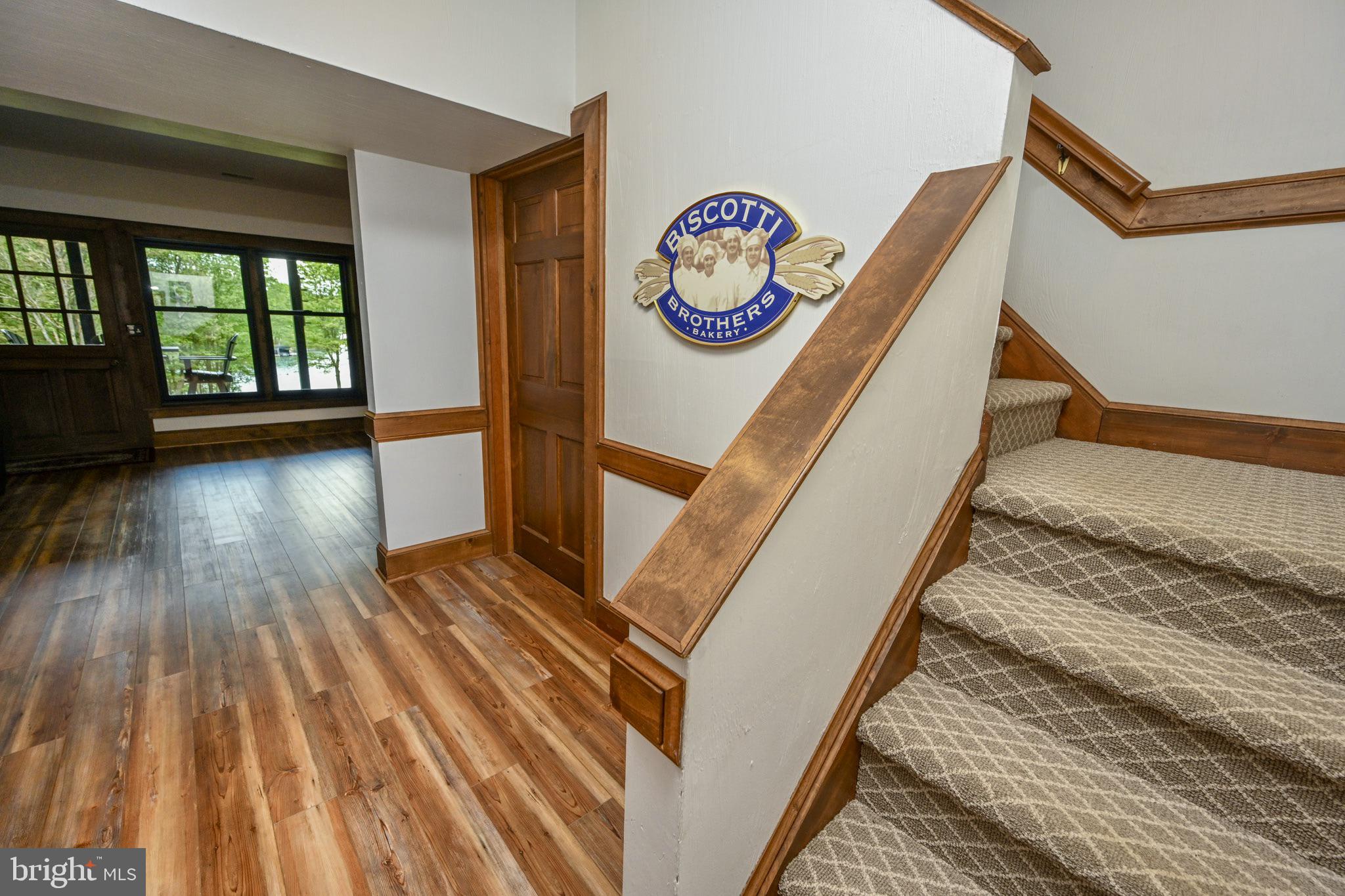 1087 Pergin Farm Road Oakland, MD 21550 - Photo 88 of 149 Stairway to the lower level rec room and bar.