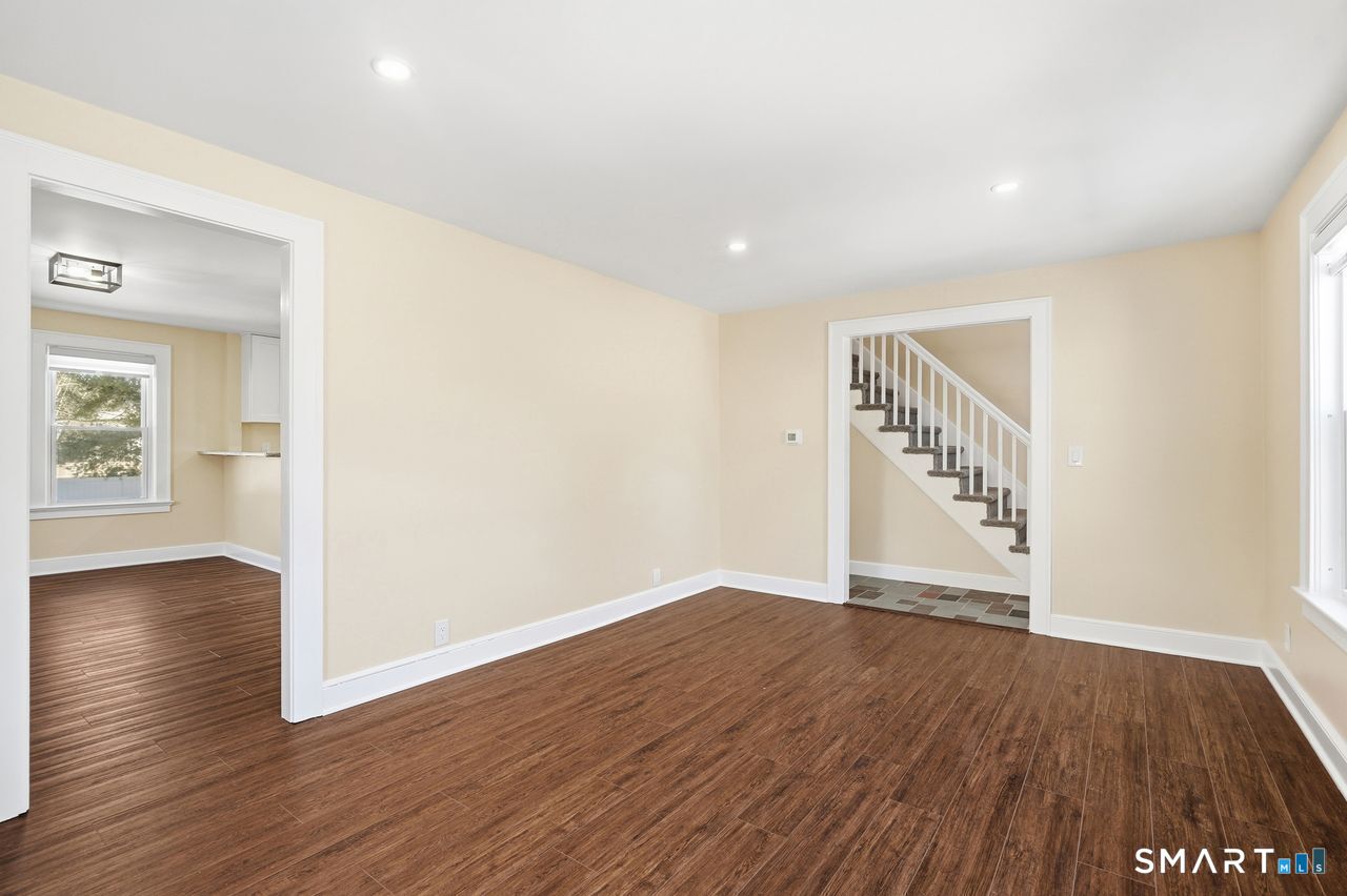 206 Gale Avenue Meriden, CT 06450 - Photo 5 of 33 a view of an empty room with wooden floor
