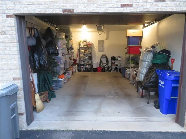 a view of storage and utility room