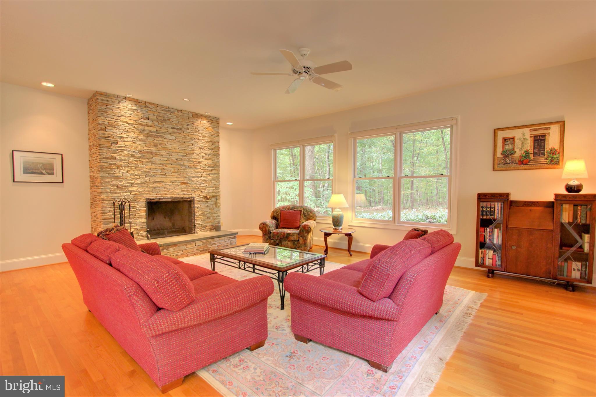 13705 Loria Court Clarksville, MD 21029 - Photo 4 of 30 a living room with furniture a fireplace and a flat screen tv