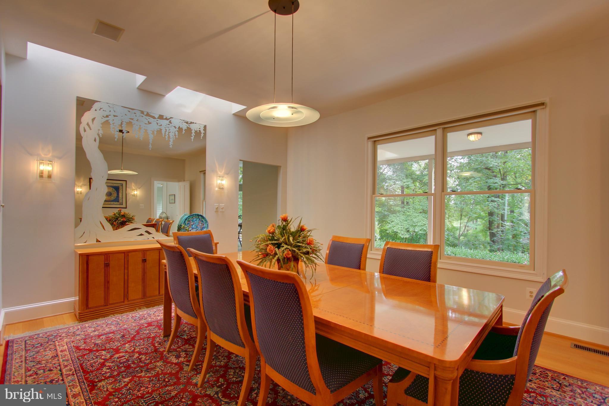 13705 Loria Court Clarksville, MD 21029 - Photo 6 of 30 a view of a dining room with furniture window and outside view