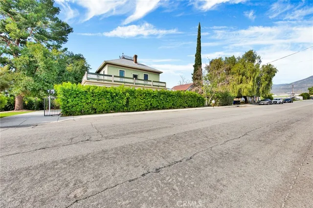 a view of an outdoor space with a lake view