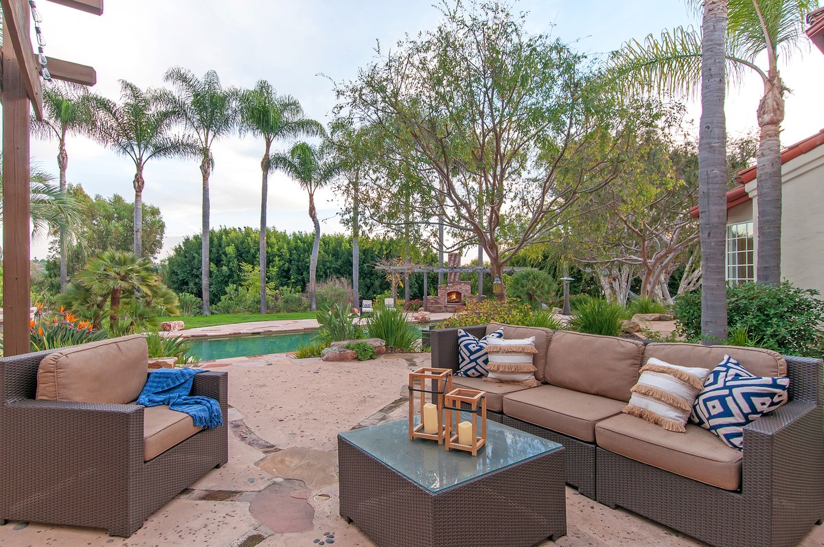 14955 Rancho Santa Fe Farms Road Rancho Santa Fe, CA 92067 - Photo 5 of 25 You are immediately drawn to park like grounds and endless outdoor living options