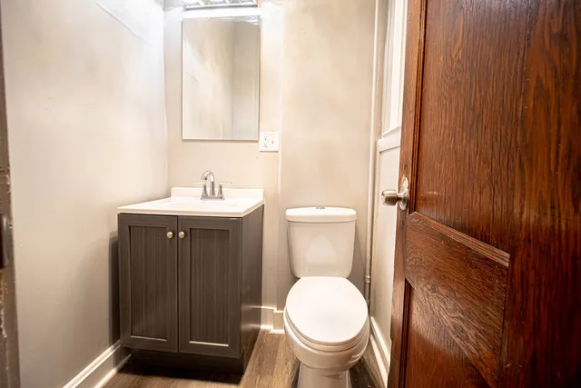 a bathroom with a sink and a toilet