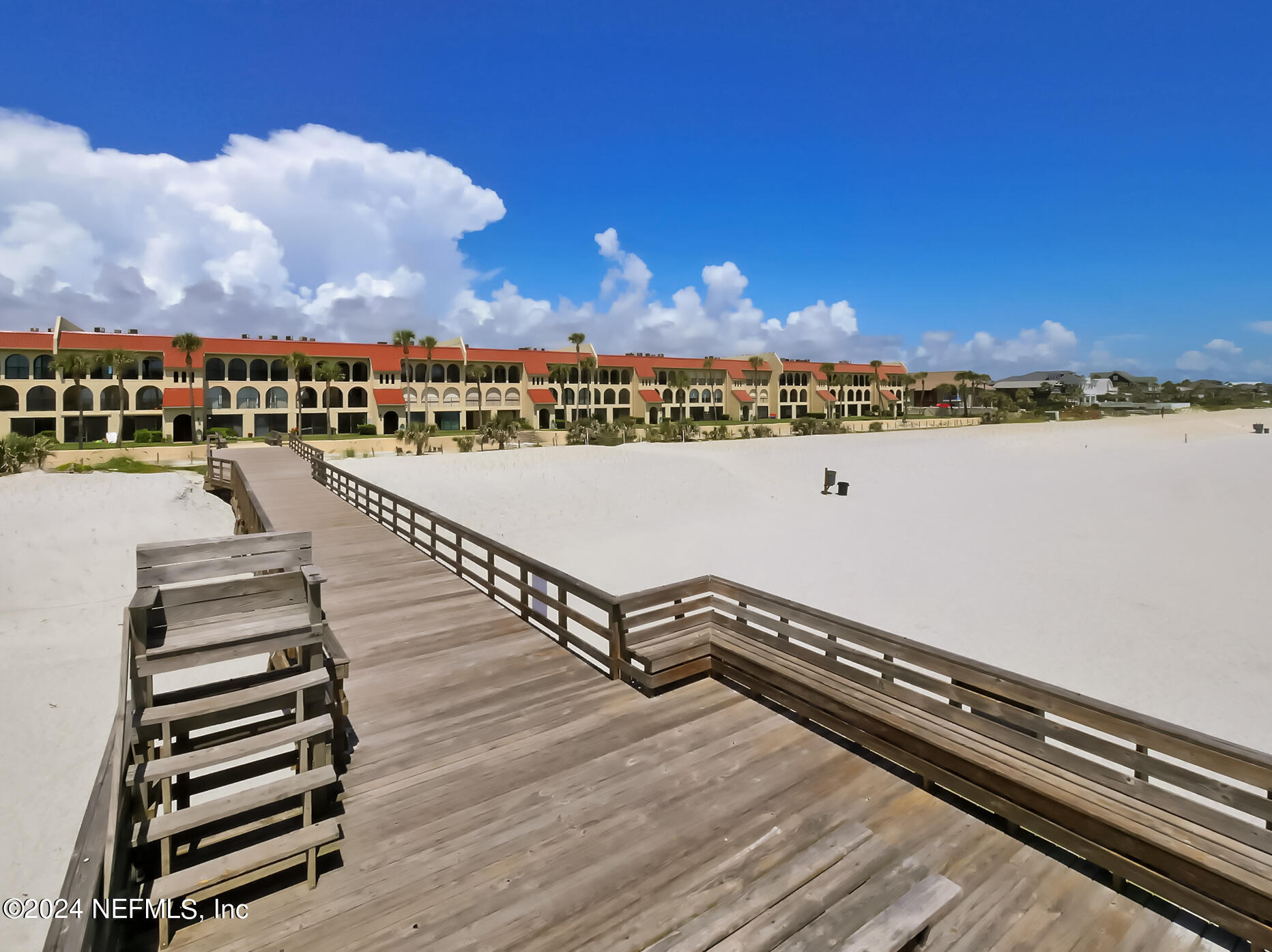10 10th Street, Unit 17 Atlantic Beach, FL 32233 - Photo 31 of 60 a view of a terrace with chairs