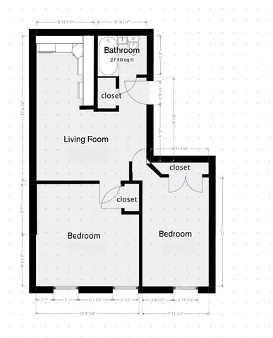 $5,200 | 326 West 23rd Street, Unit 2F | Chelsea
