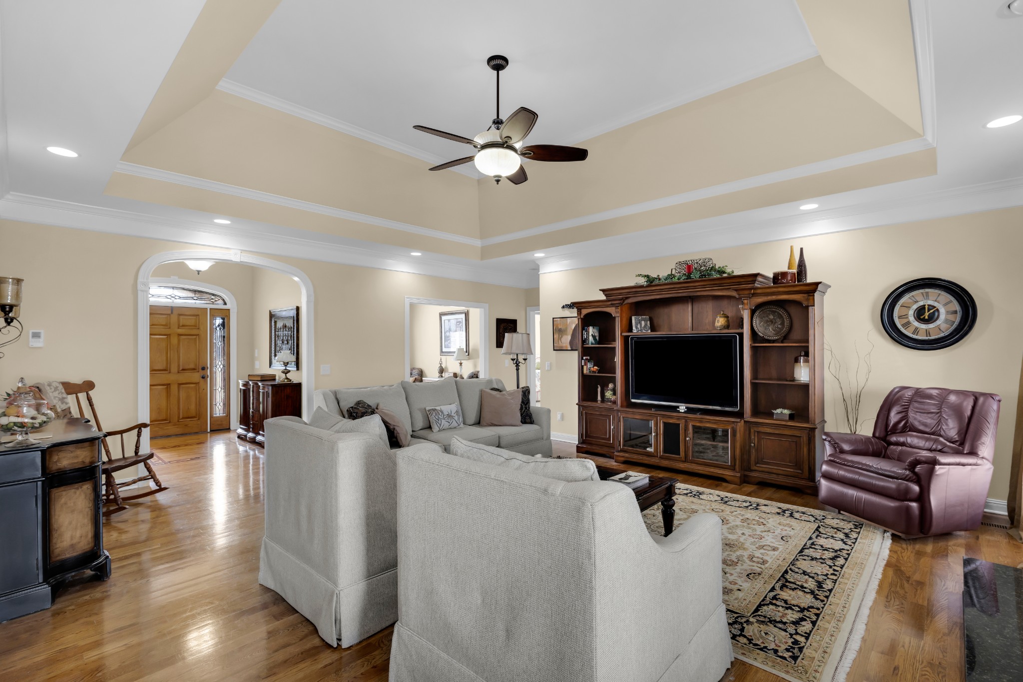 5144 Drake Road Cedar Hill, TN 37032 - Photo 15 of 80 a living room with furniture and a flat screen tv