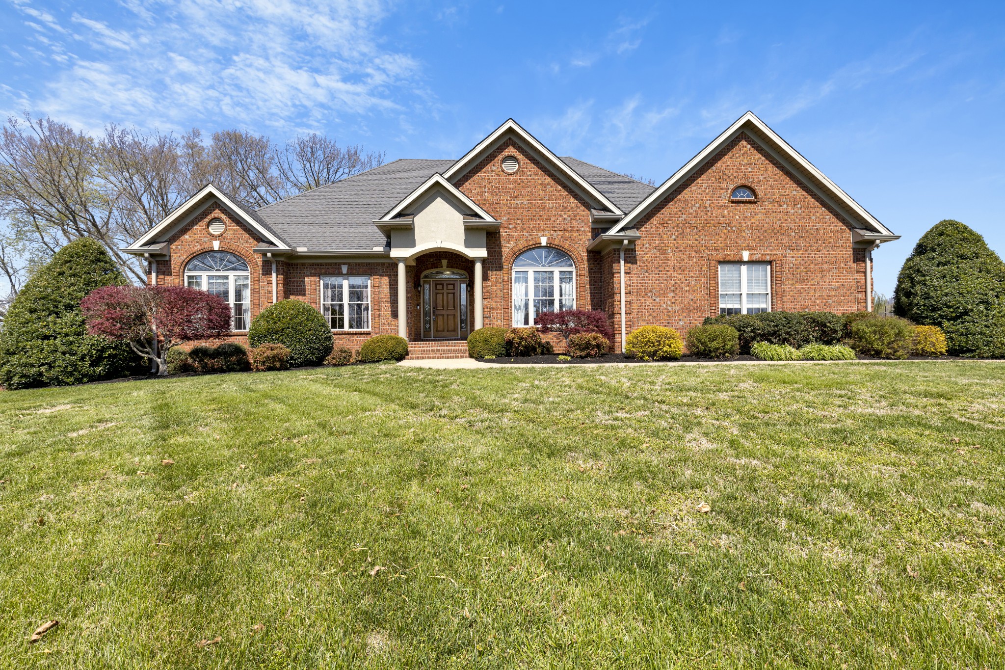 5144 Drake Road Cedar Hill, TN 37032 - Photo 3 of 80 a front view of house with yard and green space