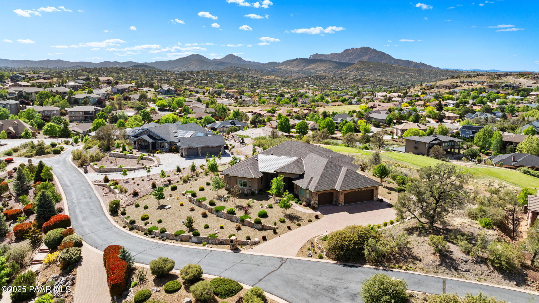 1032 Vantage Point Circle Prescott, AZ 86301 - Photo 30 of 67 4-Aerial Front (2)