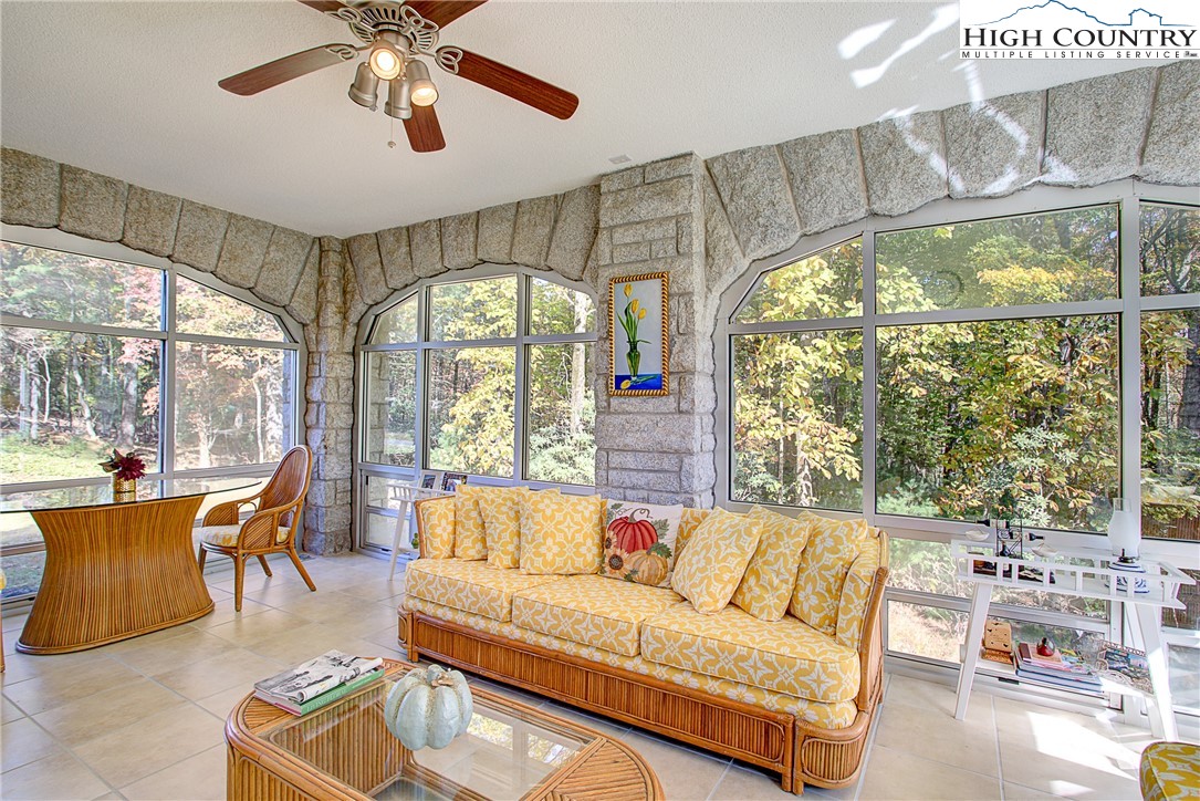267 Vestal Road Sparta, NC 28675 - Photo 40 of 43 a living room with furniture and a large window