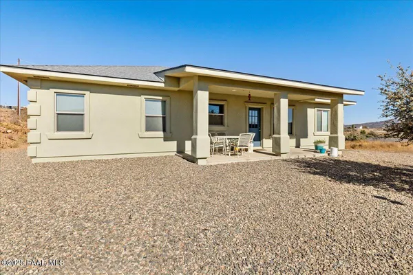 a view of a house with a outdoor space