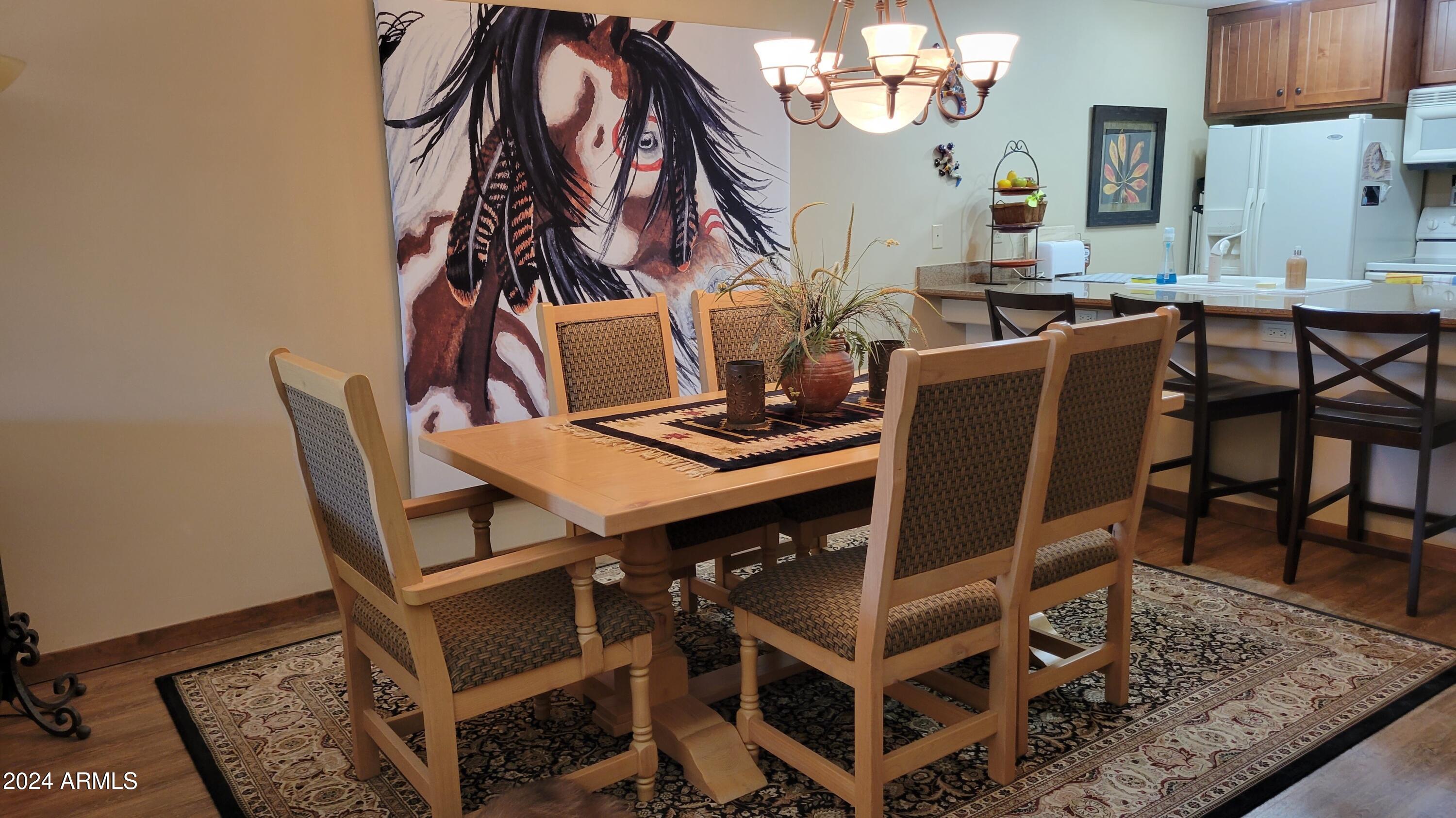 36601 North Mule Train Road, Unit 40A Carefree, AZ 85377 - Photo 16 of 50 Dining Area and Kitchen