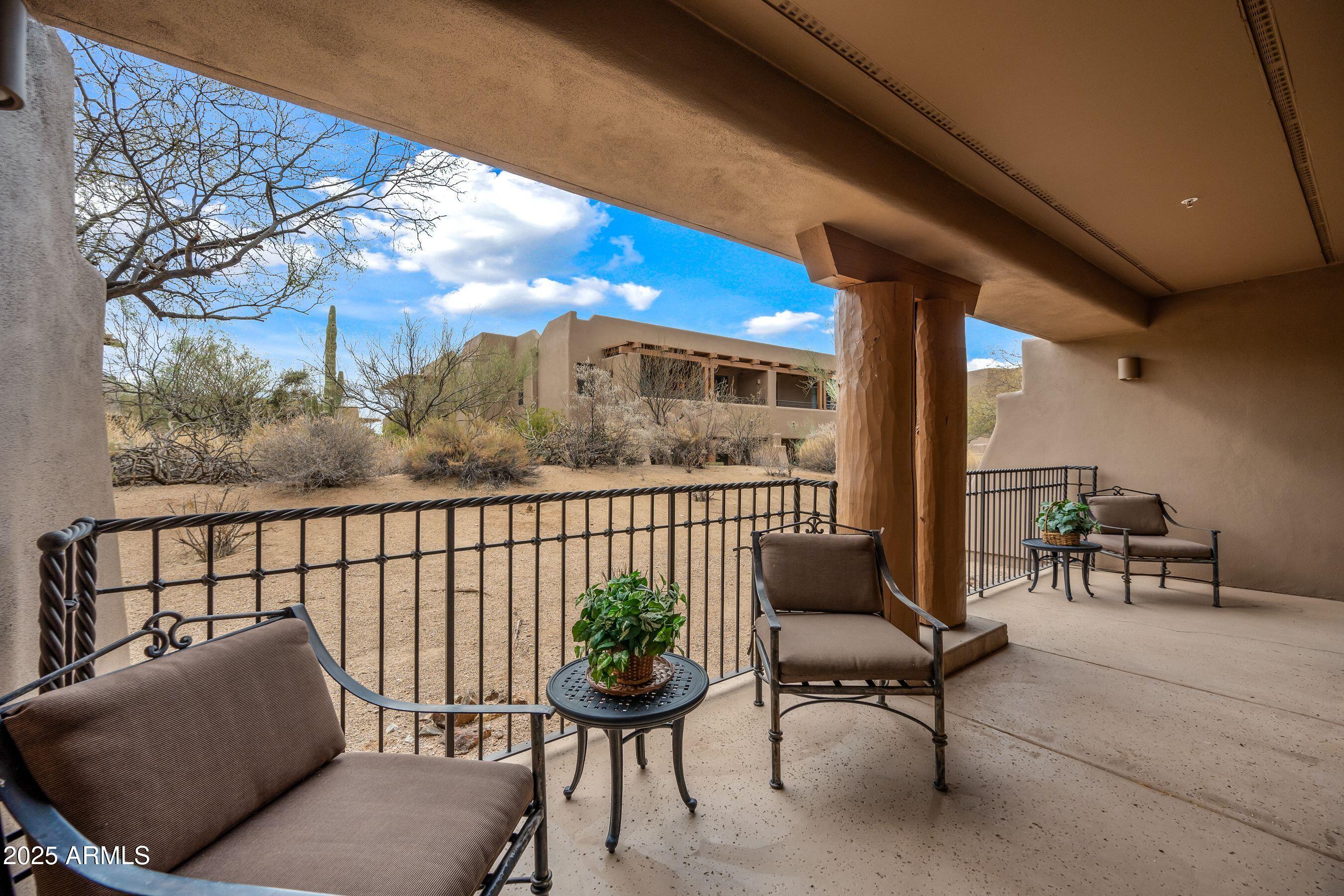 36601 North Mule Train Road, Unit 40A Carefree, AZ 85377 - Photo 22 of 50 South Patio