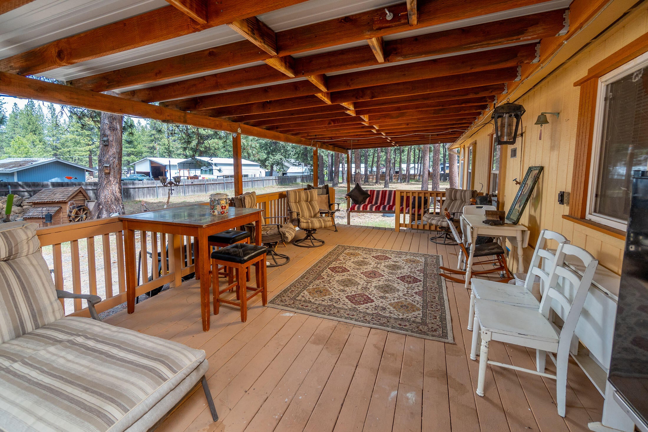59988 Navajo Road Bend, OR 97702 - Photo 12 of 39 Wraparound to back deck