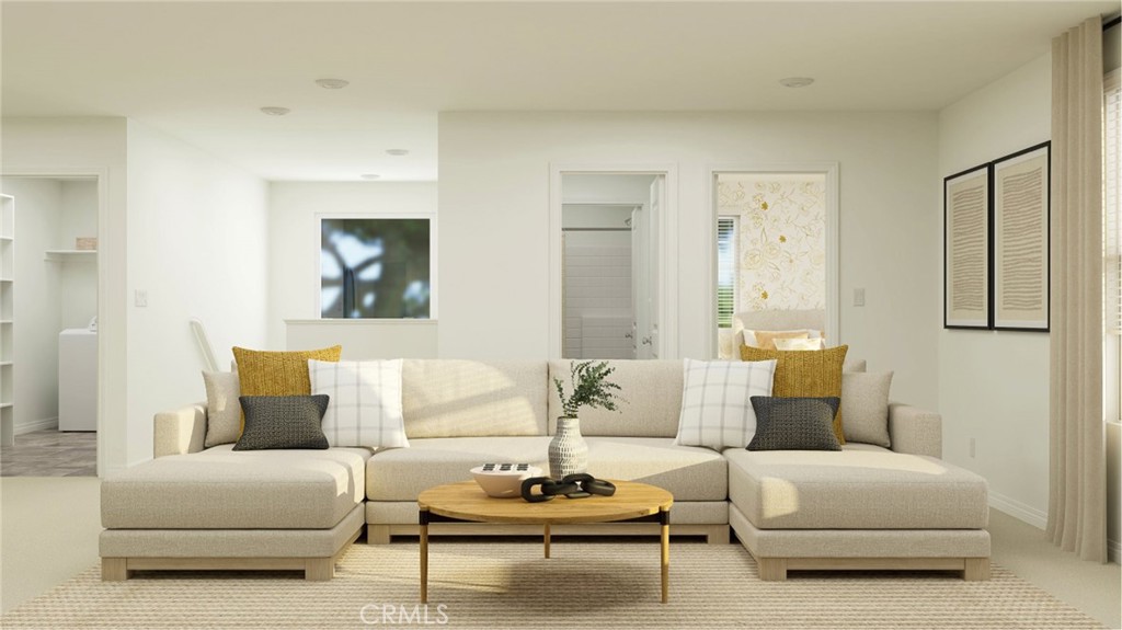 2386 Peach Tree Lane Perris, CA 92570 - Photo 14 of 23 a living room with furniture and a painting